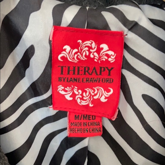 Therapy by Lane Crawford girls coat M - Picture 2 of 8